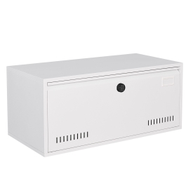  Lateral File Cabinet Metal, Single One Drawer Locking File Cabinet, Modern Horizontal Filing Cabinet Storage