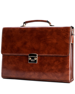 EOATO Men's Classical Briefcase for 15.6 inch Laptop With Shoulder Strap