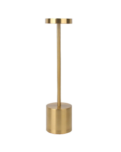 Cordless Table Lamp Rechargeable Battery Powered LED Desk Lamp 3-Levels Brightness Stepless dimming Outdoor Table Light for Restaurant Home Patio