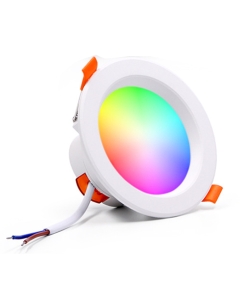 Zigbee 6 inch Smart Can Light, Smart Recessed Pot Light, Dimmable Colored LED Downlights, 1350lm