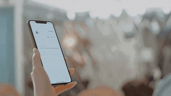 App or voice control.