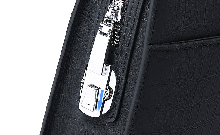 Two-digit mechanical combination lock.